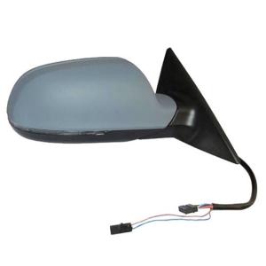Rétroviseur extérieur droit électrique pour AUDI A5 I phase 2, 2011-2017, Lane Assist, dégivrant, rabattable électriquement, clignotant, à peindre, Neuf