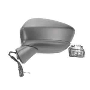 Rétroviseur extérieur électrique gauche pour MAZDA CX-5 I, 2012-2017, rabattable électriquement, dégivrant, feu clignotant à LED, LANE ASSIST, Neuf à peindre