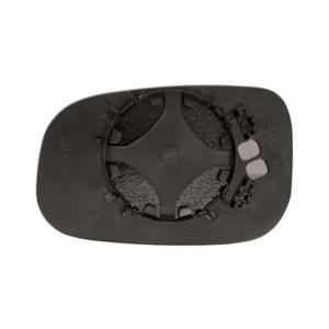 Verre de rétroviseur droit pour VOLVO S40/V50 2007-2012, asphérique, chromé, thermique, mod. <2009, Neuf