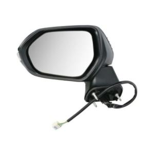 Rétroviseur gauche pour TOYOTA COROLLA depuis 2023, électrique, dégivrant, avec feu, 5 PIN, convexe/chromé, Neuf