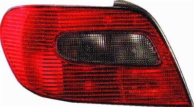 Feu arrière gauche pour CITROËN XSARA ph. 1 1997-2000, rouge fumé, Mod. Berline, Neuf