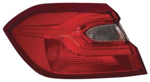Feu arrière extérieur gauche pour FORD FIESTA VII ph.1 2017-2021, Neuf