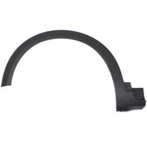 élargisseur contour d''aile avant gauche pour FIAT 500X 2018-2023, avec clips, Noir, Neuf