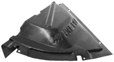 Pare boue d'aile avant droite pour IVECO DAILY, 2006-2009, partie avant, Neuf