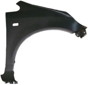 Aile avant droit pour HONDA JAZZ I phase 2 2004-2008, avec trou, Neuf