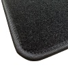 Kit 2 Tapis de sol Auto pour SMART FORTWO (W450) de 1998 à 2006, sigle SMART, moquette noire, Neuf