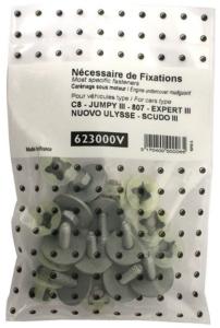 Kit de fixation assemblage Cache sous moteur pour PEUGEOT EXPERT II 2007-2016, (tous modèles), Neuf