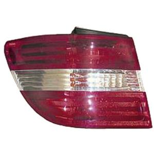 Feu arrière gauche pour MERCEDES CLASSE B phase 2 (W245) 2008-2011, rouge/incolore, Neuf