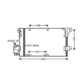 Condenseur de Climatisation pour OPEL ZAFIRA A 1999-2005, OEM: 09118897, Neuf