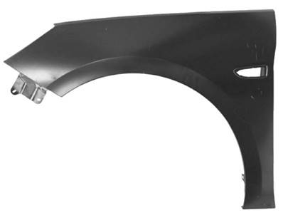 Aile avant gauche pour OPEL ASTRA K 2016-2019, avec trou, Mod. 5 portes, Neuve à peindre