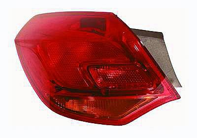 Feu arrière gauche pour OPEL ASTRA J 2010-2012, Rouge, Extérieure, Mod. 5 portes, Neuf