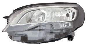 Phare Optique avant gauche pour PEUGEOT EXPERT III depuis 2016, H1+H7+W5W+W21W+PY21W, Neuf