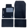 Kit 4 Tapis de sol Auto pour RENAULT TWINGO de 2007 à 2014, avec sigle TWINGO, avec CLIPS, Neuf