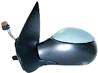 Rtroviseur gauche lectrique pour PEUGEOT 206 ph.1, 1998-2003, dgivrant, asphrique,  peindre