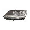 Phare avant gauche pour VOLKSWAGEN SHARAN 2010-2015, H7, avec MOT. ELETT., parabole noire, Neuf