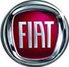 Logo monogramme avant diamètre 95 mm., rouge pour FIAT 500 de 2007 à 2015, Neuf