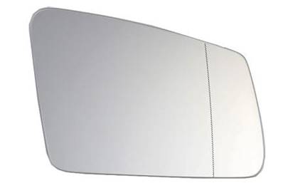 Miroir Glace rétroviseur droit pour MERCEDES (W176) CLASSE A depuis 2015, dégivrant, asphérique Neuf