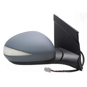 Rétroviseur gauche électrique pour HONDA CIVIC VIII 3/5 portes 2006-2012, dégivrant, feu clignotant, 7 pin, Mod. R-TYPE, Neuf à peindre