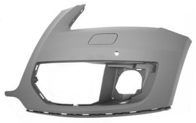 Crosse pare chocs avant gauche AUDI Q5 I phase 1 2008-2012, trous lave-phares, cache, trous radar+capteurs, Neuf à peindre