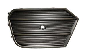 Grille calandre gauche pour AUDI Q3 I phase 2, 2015-2018, trou radar, noire, pare chocs avant, Neuve