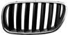 Grille de radiateur gauche pour BMW X3 E83 2006-2010, chromé noire, Neuve