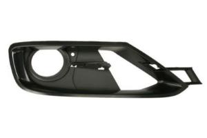 Grille droite de pare chocs avant pour BMW Serie 3 M-TECH 2012-2014, Mod. sport-line, ouvert, noir, Neuve.
