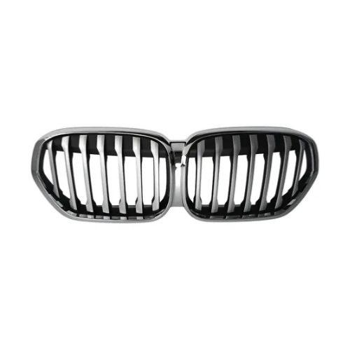 Grille radiateur pour BMW X1 F48 de 2019 à 2022, avec cadre chromé, version X-Line, Neuve

Code OEM : 51138493451
