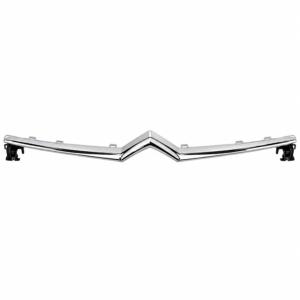 Moulure grille radiateur supérieure pour CITROËN BERLINGO II phase 2, 2012-2015, chromee, Neuve