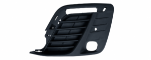 Grille pare-chocs gauche pour OPEL ZAFIRA LIFE depuis 2019, noire, avec trous PDC, Neuve