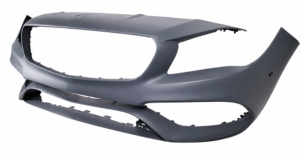 Pare-chocs avant pour MERCEDES CLA, 2016-2019 (W117-C117), avec cache crochet, trous PDC, trous park assist + supports, Neuf à peindre