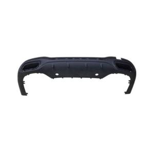 Spoiler de pare-chocs arrière pour MERCEDES CLASSE C phase 1 depuis 2021 (W206-S206), noir gaufré, mod. 4 portes, Mod. AMG, Neuf