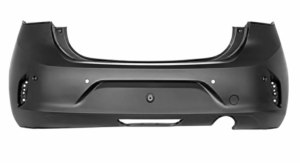 Pare chocs arrière pour OPEL CORSA F 2019-2023, 4 trous PDC, trou caméra, Neuf à peindre