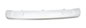 Moulure inférieure de pare chocs arrière pour PEUGEOT 2008 I phase 1 2013-2016, argent, Neuve