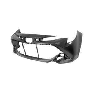 Pare-chocs avant pour TOYOTA COROLLA depuis 2023, avec trous lave-phares, noir lisse, Neuf à peindre