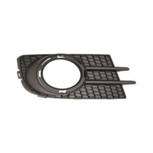 Grille de pare-chocs avant droit pour VOLKSWAGEN TIGUAN I phase 2 2011-2015, noire, avec emplacement antibrouillard, avec contour chromé, modèle Sport, Neuve