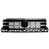 Grille de calandre supérieure pour VOLKSWAGEN LT CRAFTER II, depuis 2017, noire/chromée, neuve