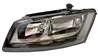 Phare Optique avant gauche lectrique pour AUDI Q5 I ph. 2 2012-2016, H7+H7, corps noir, Neuf