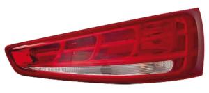 Feu arrière droit pour AUDI Q3 I phase 1, 2011-2014, blanc et rouge, Neuf