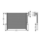 Condenseur de Climatisation pour BMW X3 E83 2004-2006, OEM: 17113400400, Neuf