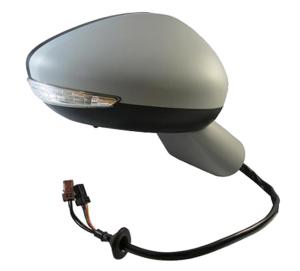 Rétroviseur droit pour CITROËN DS5 depuis 2011, électrique, rabattable électriquement, sonde, feu de courtoisie, Neuf à peindre