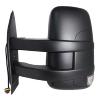 Rétroviseur gauche manuel pour IVECO DAILY, 2014-2019, bras long, Noir, Neuf