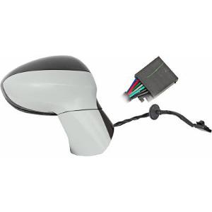 Rétroviseur électrique droit pour OPEL ZAFIRA TOURER 2011-2019, dégivrant, rabattable, corp noir gaufré, coque à peindre, Neuf