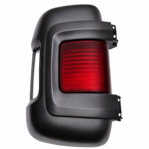 Coque droite pour FIAT DUCATO II 2006-2023, noire, mod. bras intermédiaire, Neuve