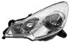 OCCASION - Phare Optique avant gauche pour CITROËN C3 II phase 1, 2009-2013, H7+H1, fond chromé, avec moteur