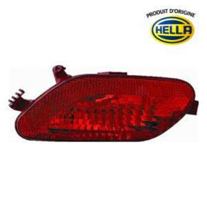 Feu antibrouillard arrière droit pour CITROËN C4 I ph.1, 2004-2008, Mod. 3 portes, produit d'origine HELLA, Neuf