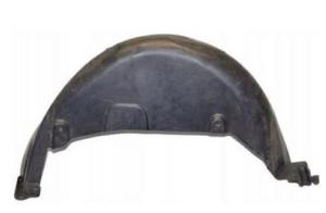 Pare-boue arrière droit pour CITROËN BERLINGO II phase 1, 2008-2012, Neuf