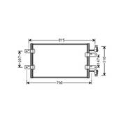 Condenseur de Climatisation pour OPEL VIVARO I ph.2 2006-2014, OEM: 8200465489, Neuf