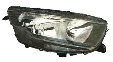 Phare Optique avant droit pour IVECO DAILY, 2014-2019, H7+H1, avec corps noir, Neuf