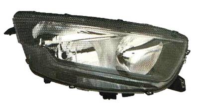 Phare Optique avant droit pour IVECO DAILY, depuis 2014, H7+H1, avec corps noir, Neuf