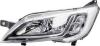 Phare avant gauche pour PEUGEOT BOXER II phase 2 2014-2023, H7+H7, �lectrique, avec moteur, avec �clairage directionnel, LED, chrom�, Neuf